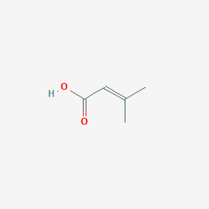 molecular formula C5H8O2 B377074 3,3-Dimethylacrylic acid CAS No. 541-47-9