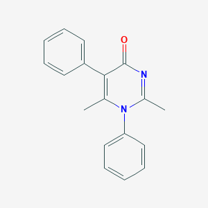 molecular formula C18H16N2O B377114 2,6-dimethyl-1,5-diphenyl-4(1H)-pyrimidinone CAS No. 159180-93-5