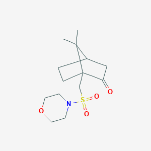 7,7-Dimethyl-1-(morpholine-4-sulfonylmethyl)-bicyclo[2.2.1]heptan-2-one