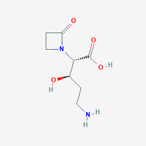 molecular formula C8H14N2O4 B037732 原克拉维酸 CAS No. 112240-59-2