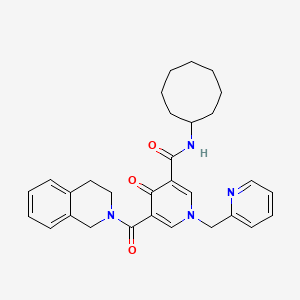 molecular formula C30H34N4O3 B3773405 BW1370U87 