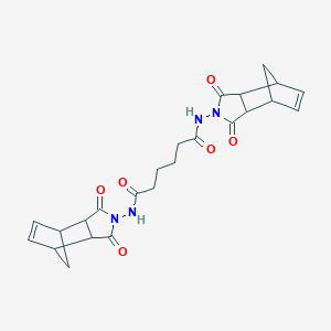 N,N'-bis({3,5-dioxo-4-azatricyclo[5.2.1.0^{2,6}]dec-8-en-4-yl})hexanediamide