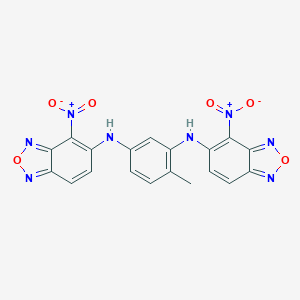 4-methyl-N,N'-bis(4-nitro-2,1,3-benzoxadiazol-5-yl)benzene-1,3-diamine
