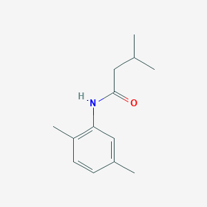 molecular formula C13H19NO B377422 N-(2,5-dimethylphenyl)-3-methylbutanamide 
