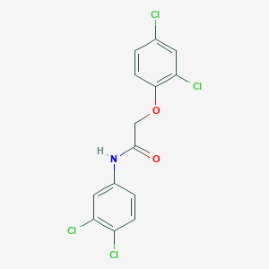 2-(2,4-dichlorophenoxy)-N-(3,4-dichlorophenyl)acetamide