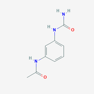 molecular formula C9H11N3O2 B377440 N-[3-(carbamoylamino)phenyl]acetamide CAS No. 720670-20-2