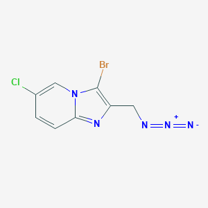 2-(Azidomethyl)-3-bromo-6-chloroimidazo[1,2-a]pyridine