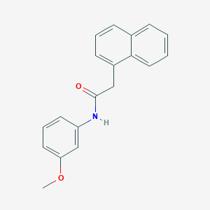 N-(3-methoxyphenyl)-2-(1-naphthyl)acetamide