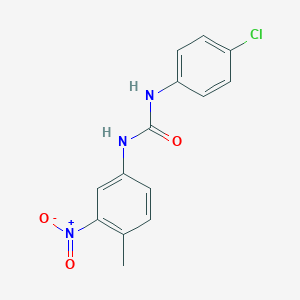 1-(4-Chlorophenyl)-3-(4-methyl-3-nitrophenyl)urea