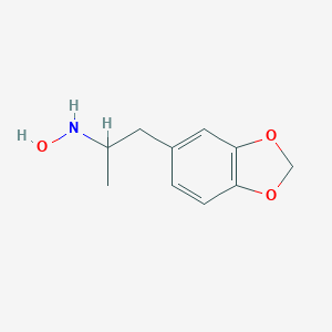 molecular formula C10H13NO3 B037754 N-Hydroxy-3,4-methylenedioxyamphetamine CAS No. 114562-59-3