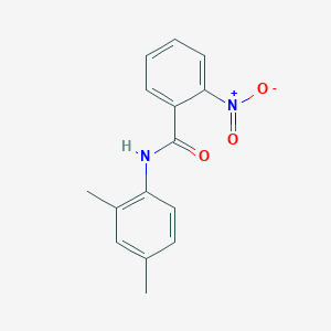molecular formula C15H14N2O3 B377578 N-(2,4-Dimethylphenyl)-2-nitrobenzamide 