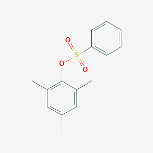 molecular formula C15H16O3S B377659 Mesityl benzenesulfonate 