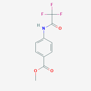 molecular formula C10H8F3NO3 B377660 Methyl 4-[(trifluoroacetyl)amino]benzoate CAS No. 304646-56-8