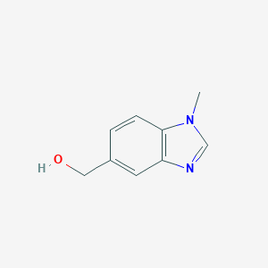 molecular formula C9H10N2O B037769 (1-甲基-1H-苯并[d]咪唑-5-基)甲醇 CAS No. 115576-91-5