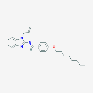 N-(1-allyl-1H-benzimidazol-2-yl)-N-[4-(octyloxy)benzylidene]amine