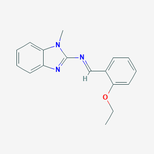 N-(2-ethoxybenzylidene)-N-(1-methyl-1H-benzimidazol-2-yl)amine