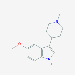 molecular formula C15H20N2O B037780 5-methoxy-3-(1-methylpiperidin-4-yl)-1H-indole CAS No. 111963-87-2