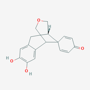 molecular formula C17H16O4 B037786 Hmdra CAS No. 113459-56-6