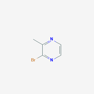 molecular formula C5H5BrN2 B037793 2-Bromo-3-methylpyrazine CAS No. 120984-76-1