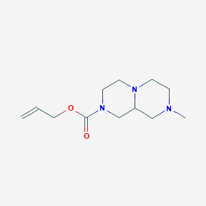 molecular formula C12H21N3O2 B3780513 allyl 8-methyloctahydro-2H-pyrazino[1,2-a]pyrazine-2-carboxylate 