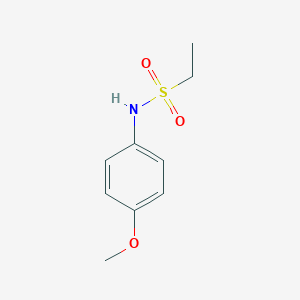 molecular formula C9H13NO3S B378235 N-(4-methoxyphenyl)ethanesulfonamide 