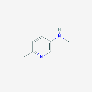 molecular formula C7H10N2 B037826 N,6-dimethylpyridin-3-amine CAS No. 120739-89-1