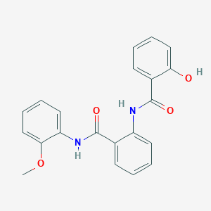 2-[(2-hydroxybenzoyl)amino]-N-(2-methoxyphenyl)benzamide