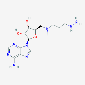 molecular formula C14H24N8O3 B037828 MHZPA CAS No. 112621-42-8
