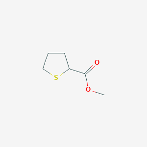 molecular formula C6H10O2S B037830 Methyl thiolane-2-carboxylate CAS No. 113990-87-7