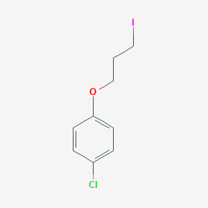 molecular formula C9H10ClIO B037841 1-Chloro-4-(3-iodopropoxy)benzene CAS No. 119795-57-2