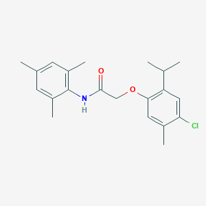 2-(4-chloro-2-isopropyl-5-methylphenoxy)-N-mesitylacetamide