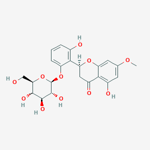 molecular formula C22H24O11 B037852 Scuteamoenoside CAS No. 123914-35-2