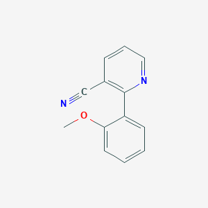molecular formula C13H10N2O B3785754 2-Methoxy-phenylnicotinonitrile 