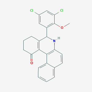 5-(3,5-dichloro-2-methoxyphenyl)-3,4,5,6-tetrahydrobenzo[a]phenanthridin-1(2H)-one