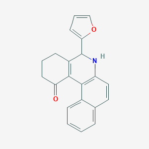 5-(2-furyl)-3,4,5,6-tetrahydrobenzo[a]phenanthridin-1(2H)-one