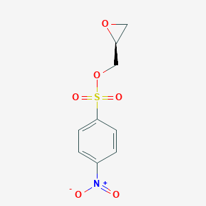 molecular formula C9H9NO6S B037919 (S)-(+)-Glycidyl-4-nitrobenzenesulfonate CAS No. 118712-60-0