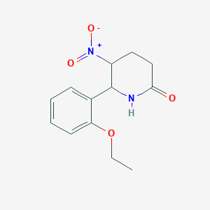 6-(2-Ethoxy-phenyl)-5-nitro-piperidin-2-one