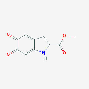 Methyl 5,6-dioxo-2,3-dihydro-1H-indole-2-carboxylate
