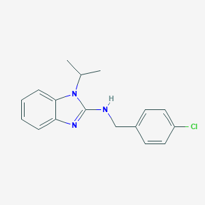N-(4-chlorobenzyl)-1-isopropyl-1H-benzimidazol-2-amine