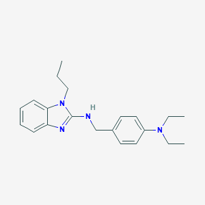 N-[4-(diethylamino)benzyl]-1-propyl-1H-benzimidazol-2-amine
