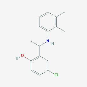 molecular formula C16H18ClNO B379325 MFI8 