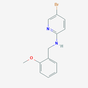 N-(5-bromo-2-pyridinyl)-N-(2-methoxybenzyl)amine