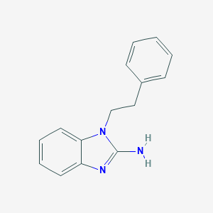 molecular formula C15H15N3 B379335 1-(2-phenylethyl)-1H-benzimidazol-2-ylamine 