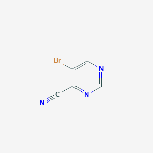 5-Bromopyrimidine-4-carbonitrile