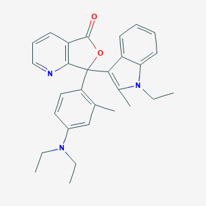 7-[4-(Diethylamino)-2-methylphenyl]-7-(1-ethyl-2-methylindol-3-yl)furo[3,4-b]pyridin-5-one