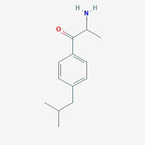 2-Amino-1-[4-(2-methylpropyl)phenyl]propan-1-one