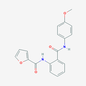 Furan-2-carboxylic acid [2-(4-methoxy-phenylcarbamoyl)-phenyl]-amide