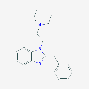 N-[2-(2-benzyl-1H-benzimidazol-1-yl)ethyl]-N,N-diethylamine