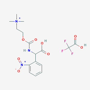 N-(alpha-Carboxy-2-nitrobenzyl)carbamoylcholine