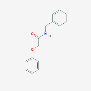 molecular formula C16H17NO2 B379524 N-benzyl-2-(4-methylphenoxy)acetamide CAS No. 303796-44-3